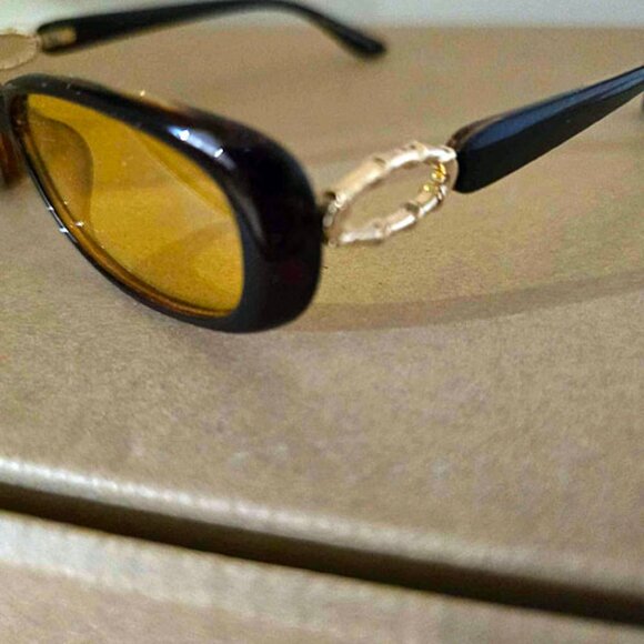 Blue Blocker Glasses Night Driving & Daytime UV Protection Sunglasses NWOT Case - Picture 5 of 9